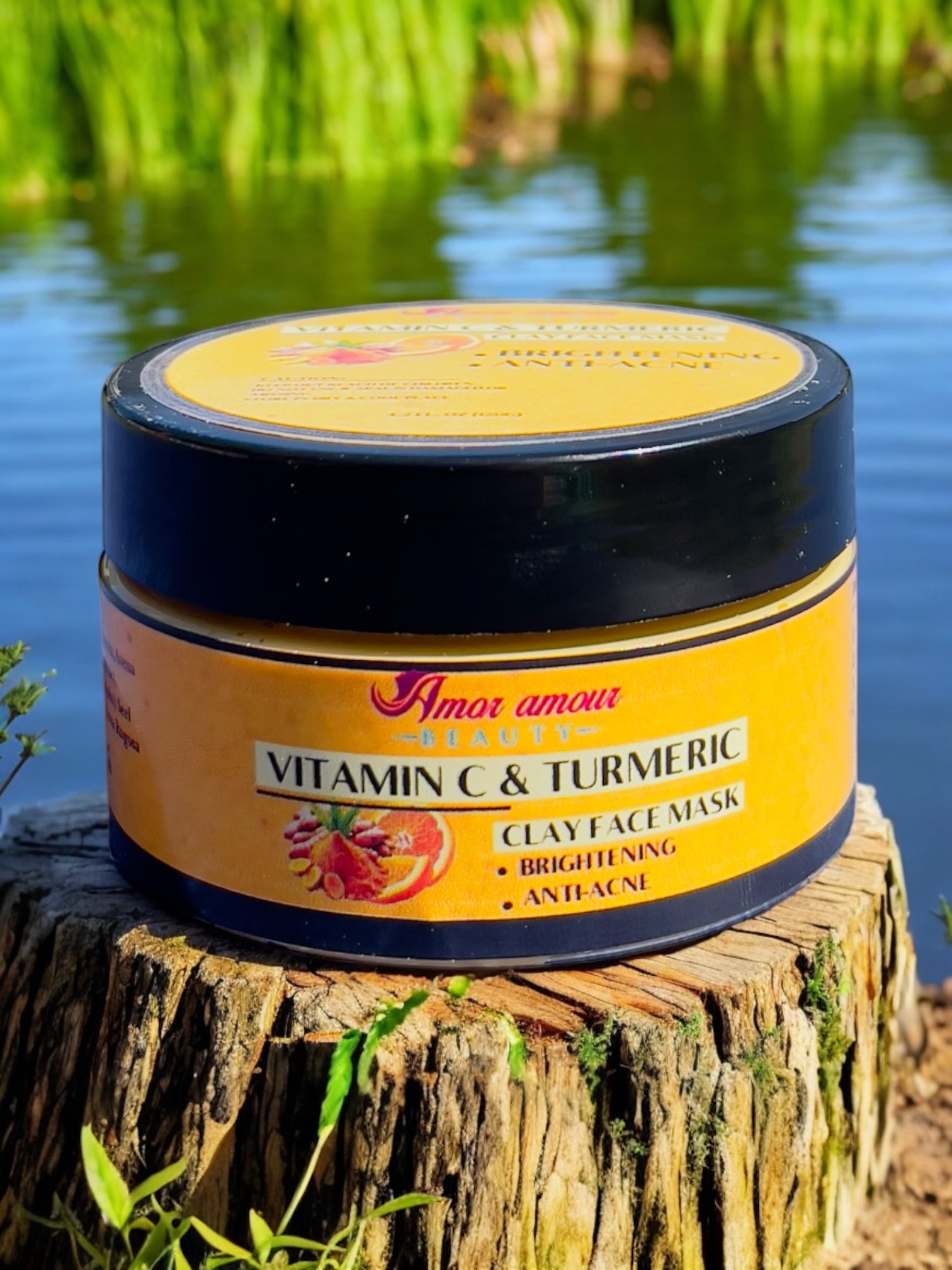 Turmeric & Vitamin C Face Mask and Scrub - Image 4