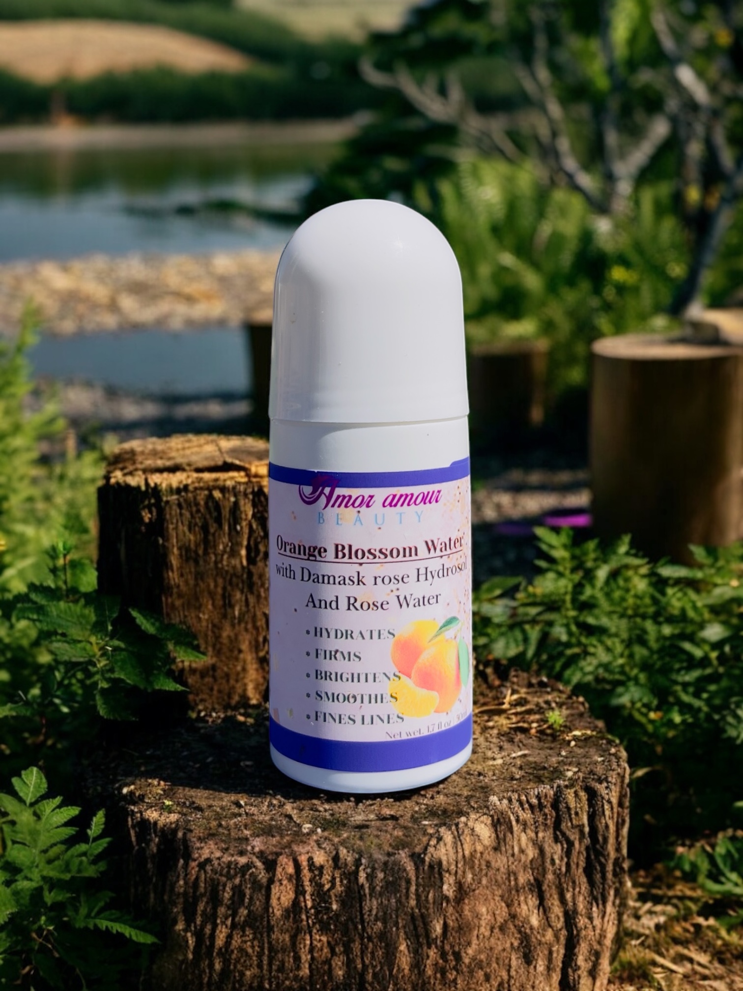 Orange Blossom Water,With Damask Rose Hydrosol & Rose Water( concentrate) - Image 3