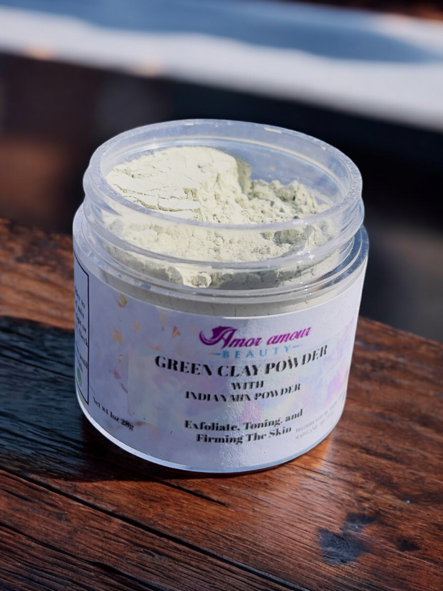 Green Clay Powder With Indian Mix Powder - Image 2
