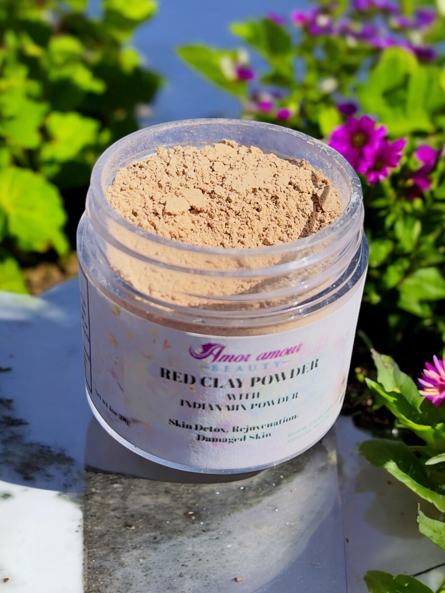 Red Clay Powder With Indian Mix Powder - Image 2