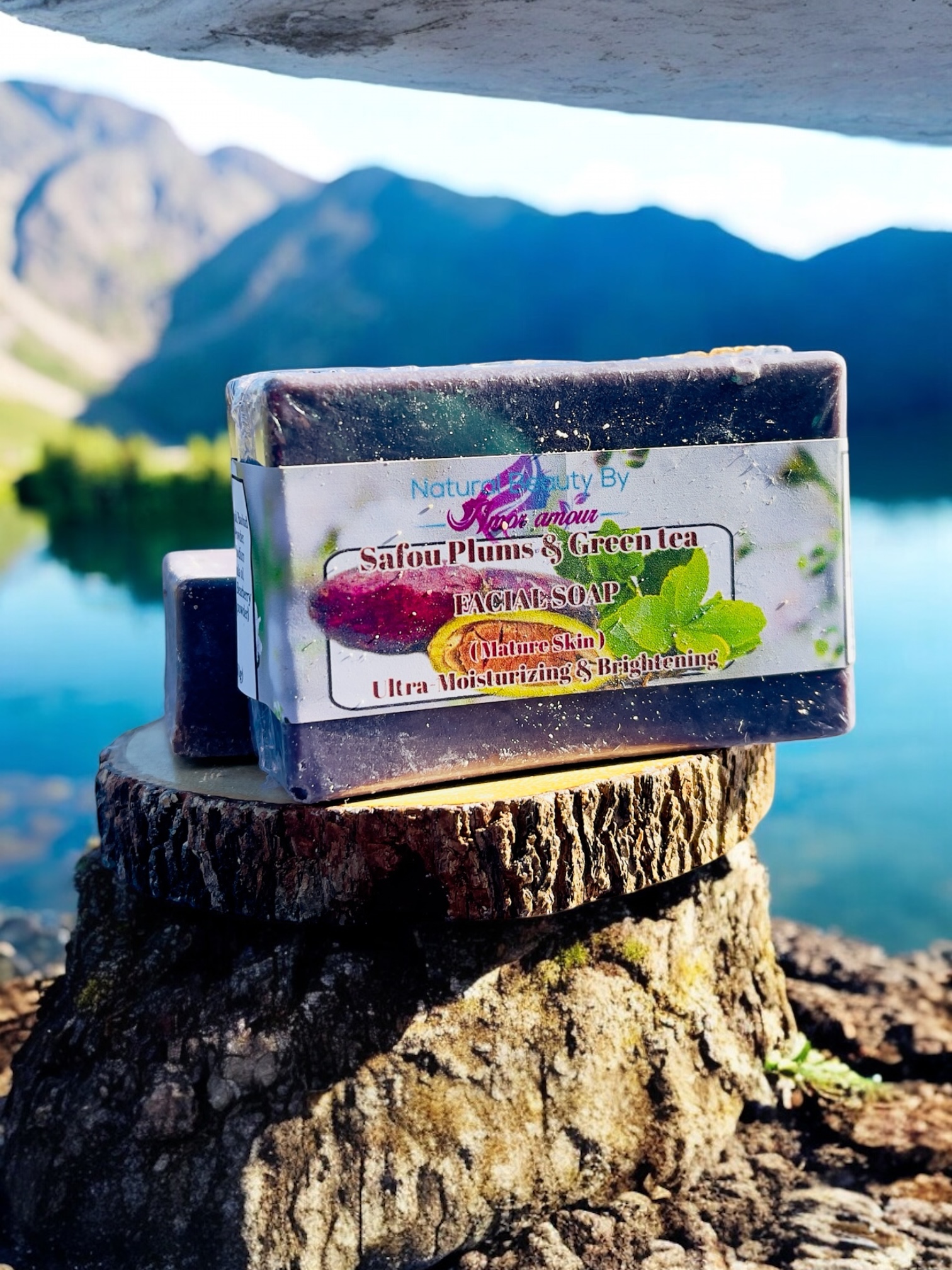 Safou Plums & Green Tea (Facial Soap) Park of 1