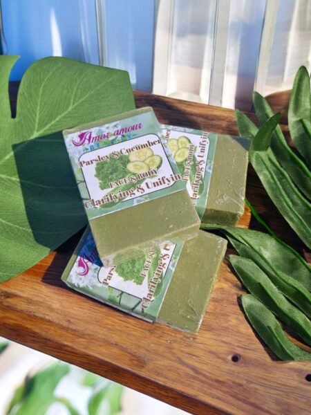 Parsley & Cucumber Soap. 3-Park