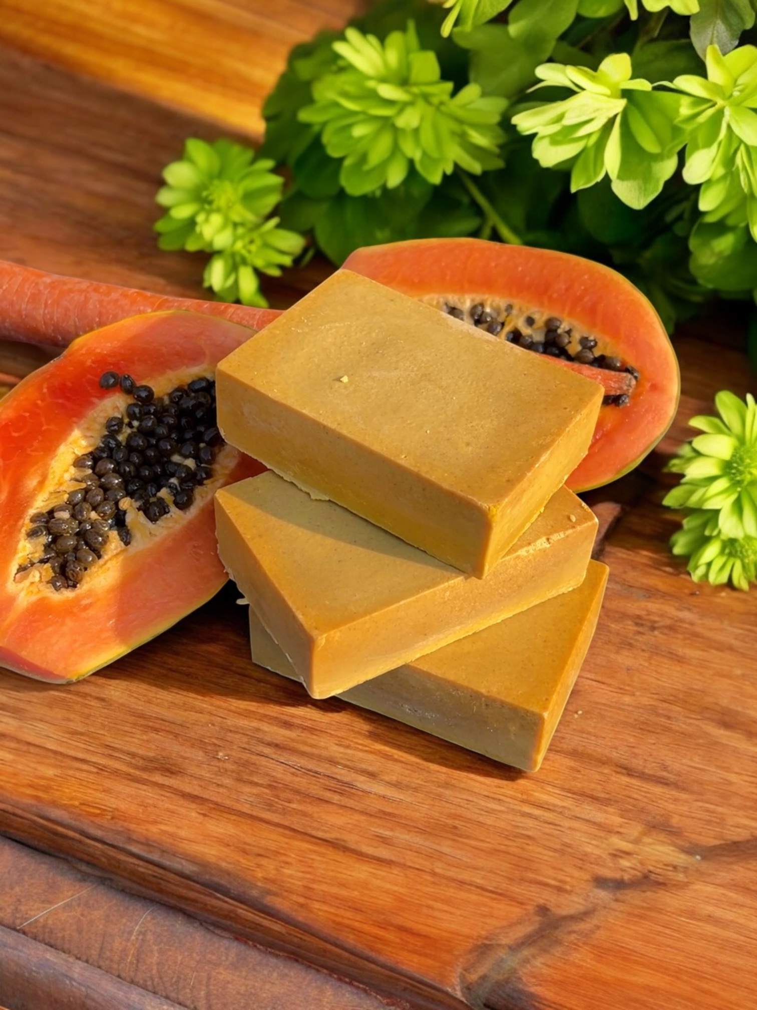 Papaya & Carrot Soap. 3-Park - Image 2