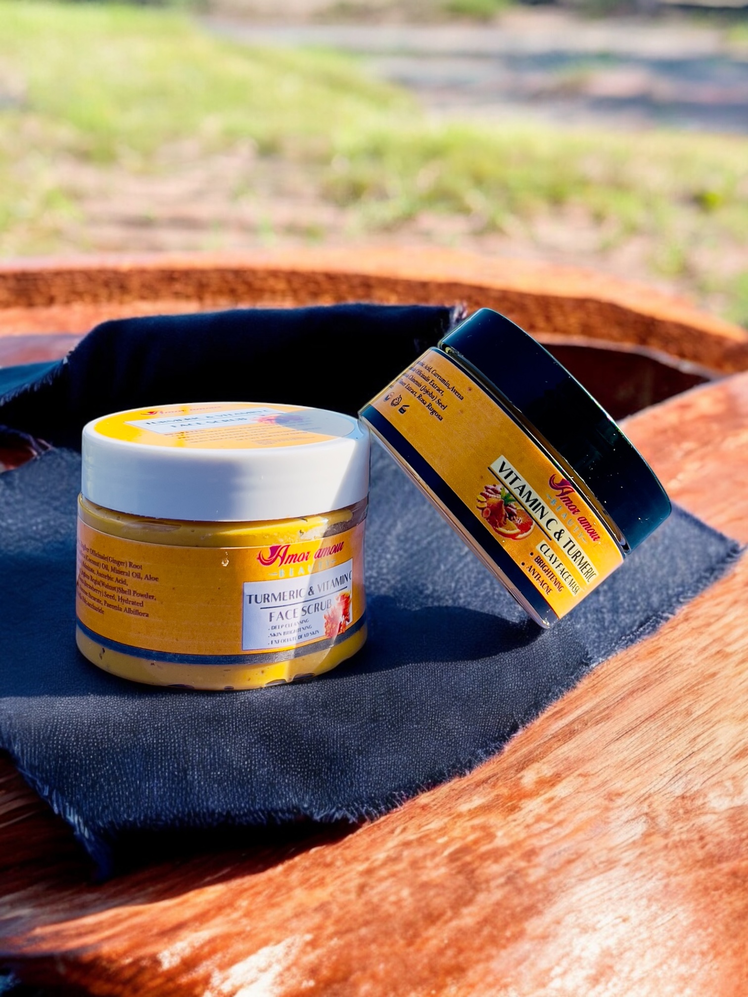Turmeric & Vitamin C Face Mask and Scrub