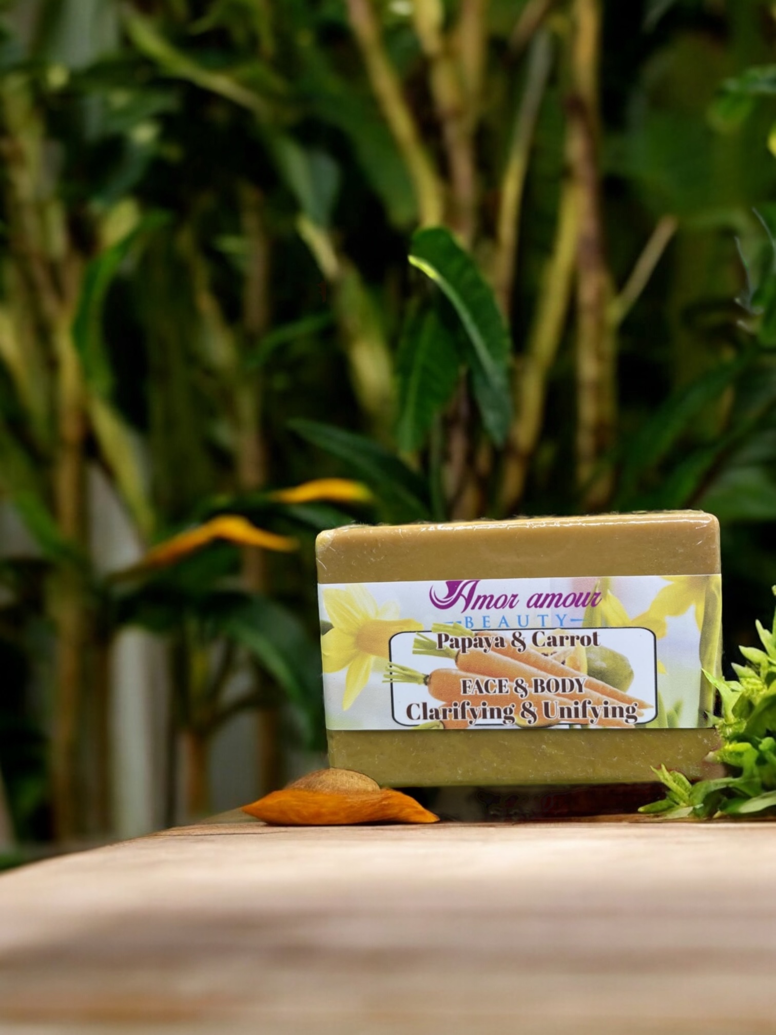 Papaya & Carrot Soap(Park of 1)