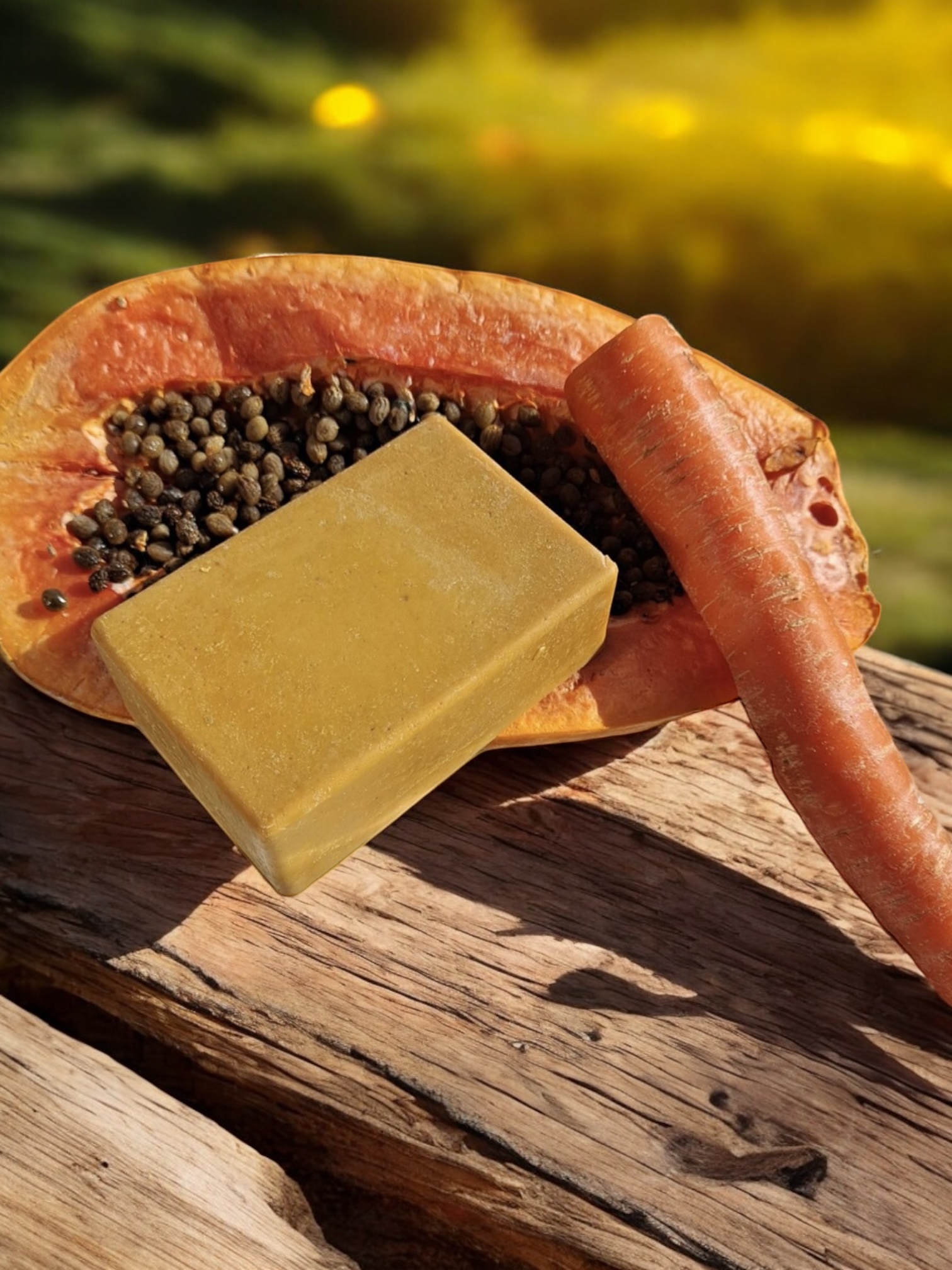 Papaya & Carrot Soap(Park of 1) - Image 2