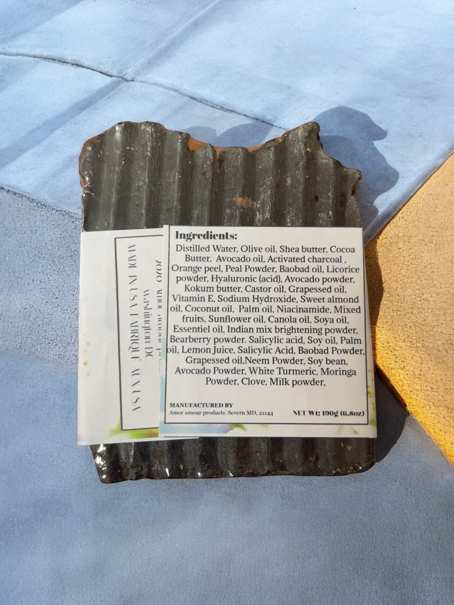 Foaming Solid Face mask (Activated Charcoal & Clove) Park of 1 - Image 2