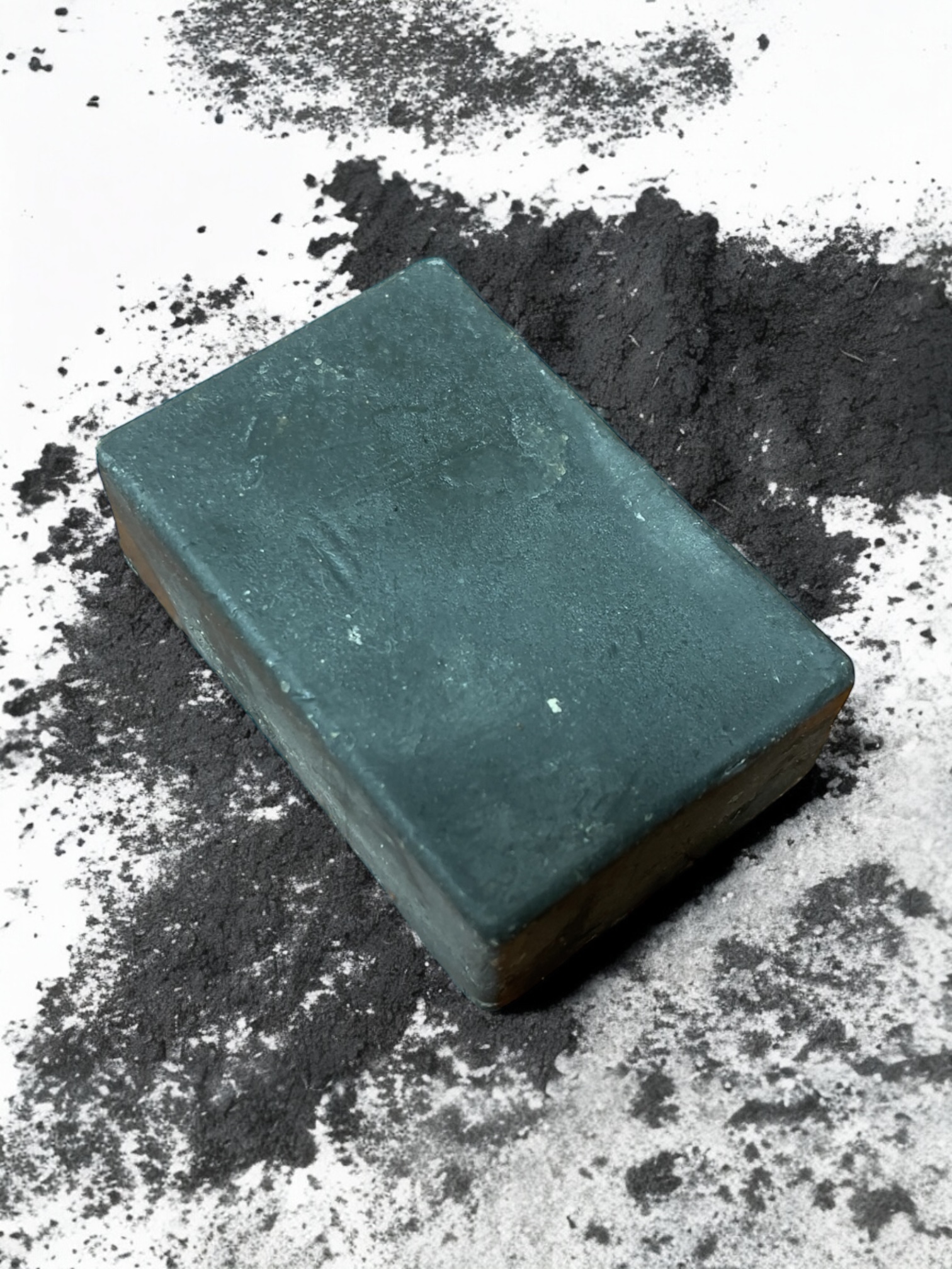 Bamboo Charcoal & Rhassoul Clay Soap (Park of 1) - Image 2