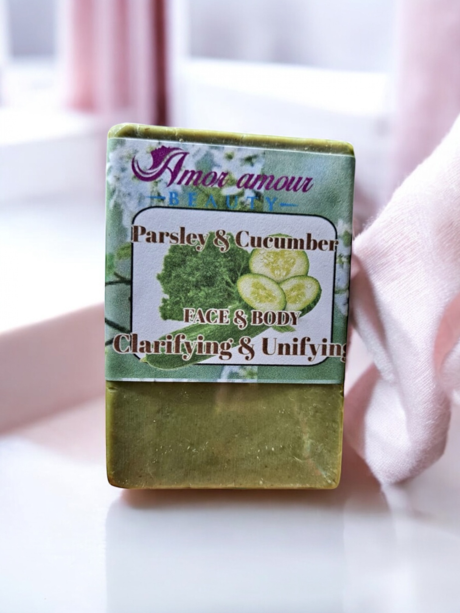 Parsley & Cucumber Soap. 3-Park - Image 3