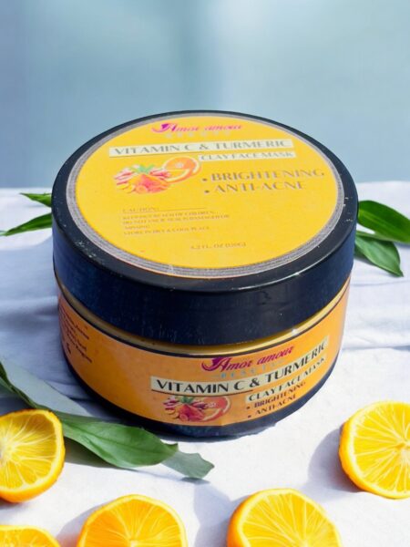 Vitamin C and Turmeric Clay Mask