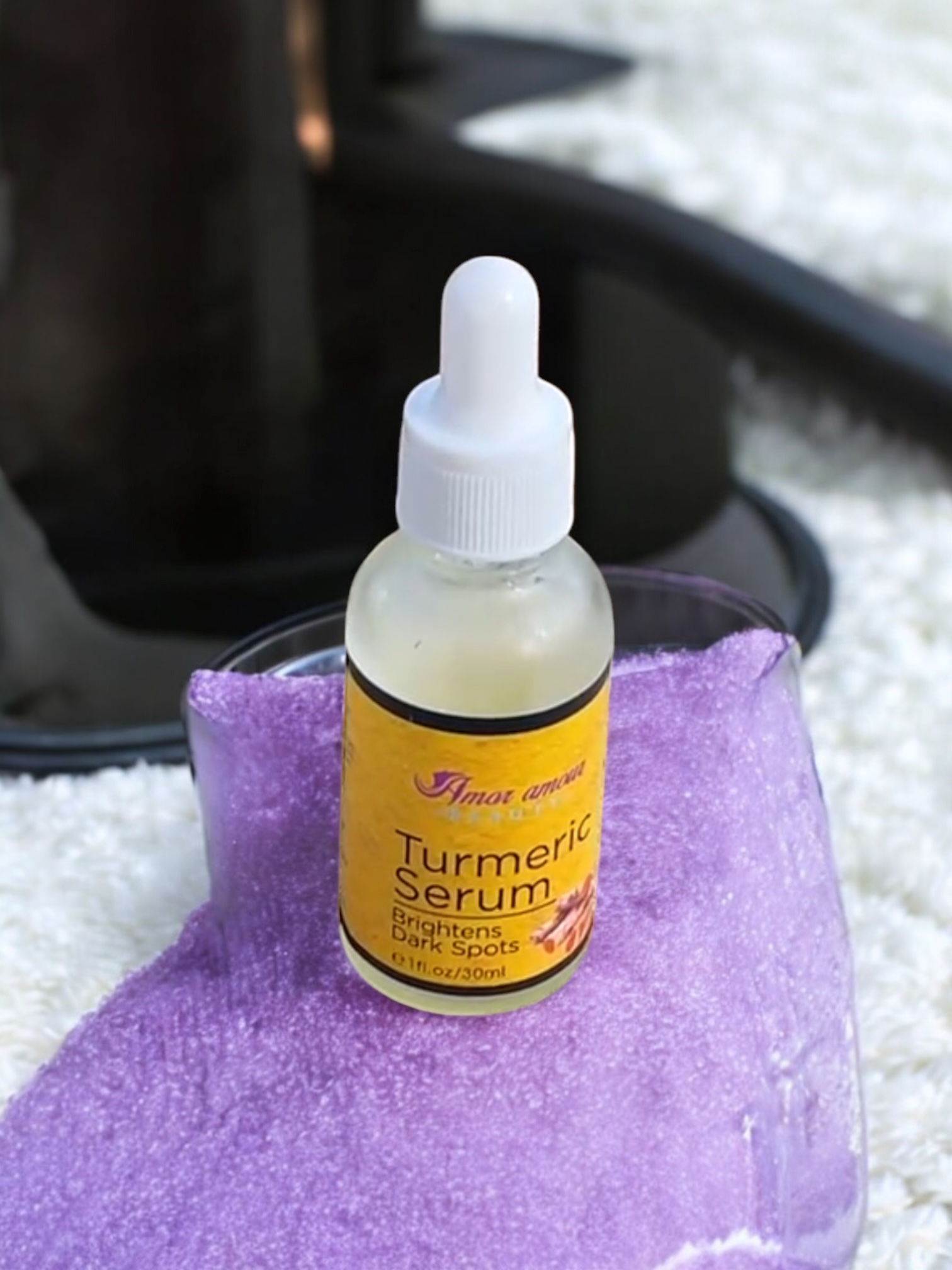 Turmeric Facial Kit, Potato Rice Soap & Foaming Solid Face mask (Activated Charcoal & Clove) - Image 4